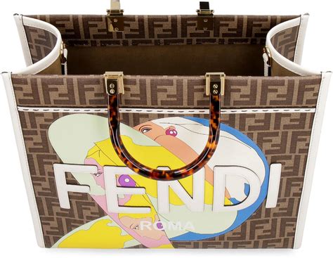 fendi sunshine tote replica|Fendi sunshine shopper.